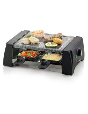 Raclette gril pierre à cuire 4 pers. Just us Deluxe - DOMO DO9187G