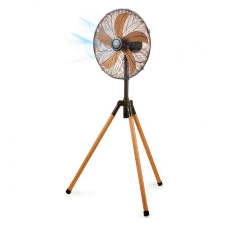 Ventilateur sur trépied 45cm bois DOMO DO8146