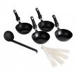 Gourmet set 3 en 1: plaque de cuisson, wok et grill - DOMO DO8712W