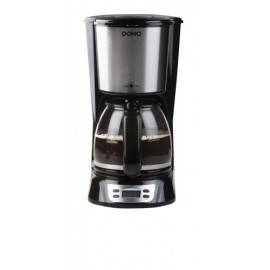 Cafetière programmable 12 tasses noire inox - DOMO  DO708K