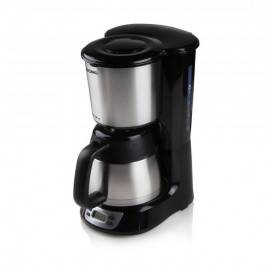 Cafetière programmable 8 tasses noire inox - DOMO  DO709K