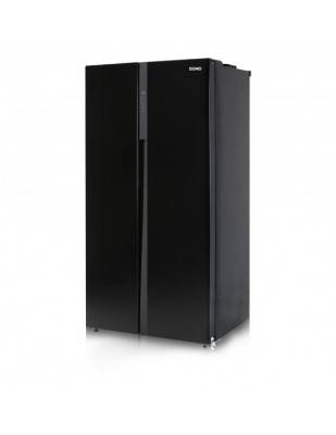 Réfrigérateur américain noir 510L DOMO DO934SBS