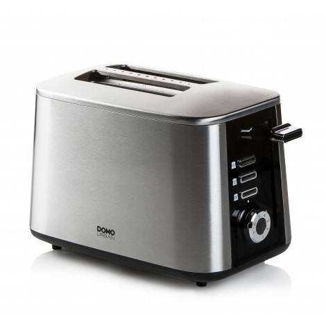 Grille-pain toaster inox 2 fentes 1600 W - DOMO DO972T