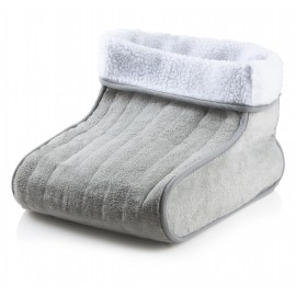 Chausson chauffant gris teddy - DOMO DO635V