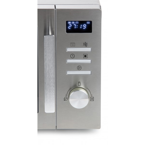 Four micro-ondes combiné inox 23 L 1200 W - DOMO DO2332CG