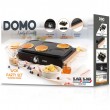 WOK PARTY SET 2 en 1 : wok et plaque de cuisson à crêpes - DOMO DO8716W