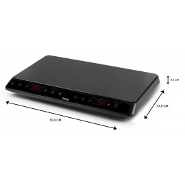 Plaque de cuisson induction 2 feux 3500W - DOMO DO338IP