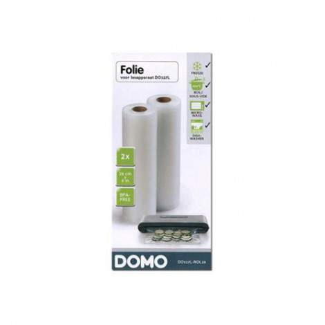 2 rouleaux de plastique 6m x 28cm - DOMO DO327L-ROL28