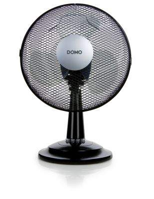 Ventilateur de table noir  ø 30 cm - DOMO DO8139