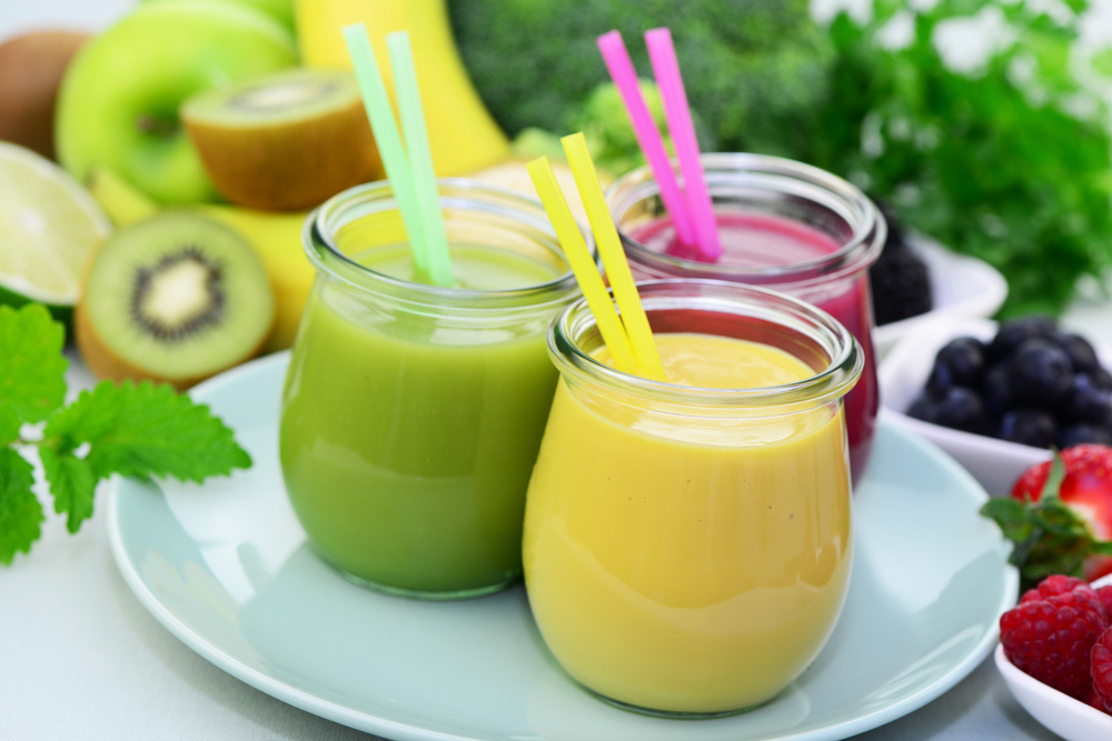 Smoothies aux fruits